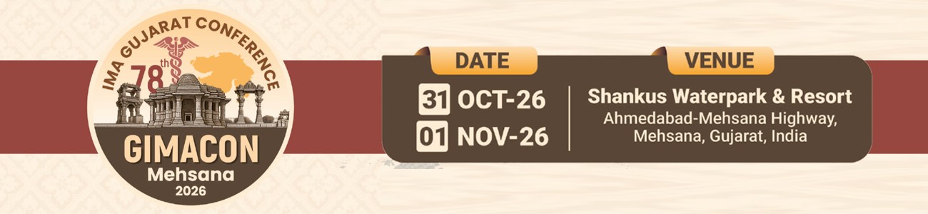 78th IMA Gujarat State Conference — 31 October – 1 November 2026, Shankus Waterpark & Resort, Mehsana